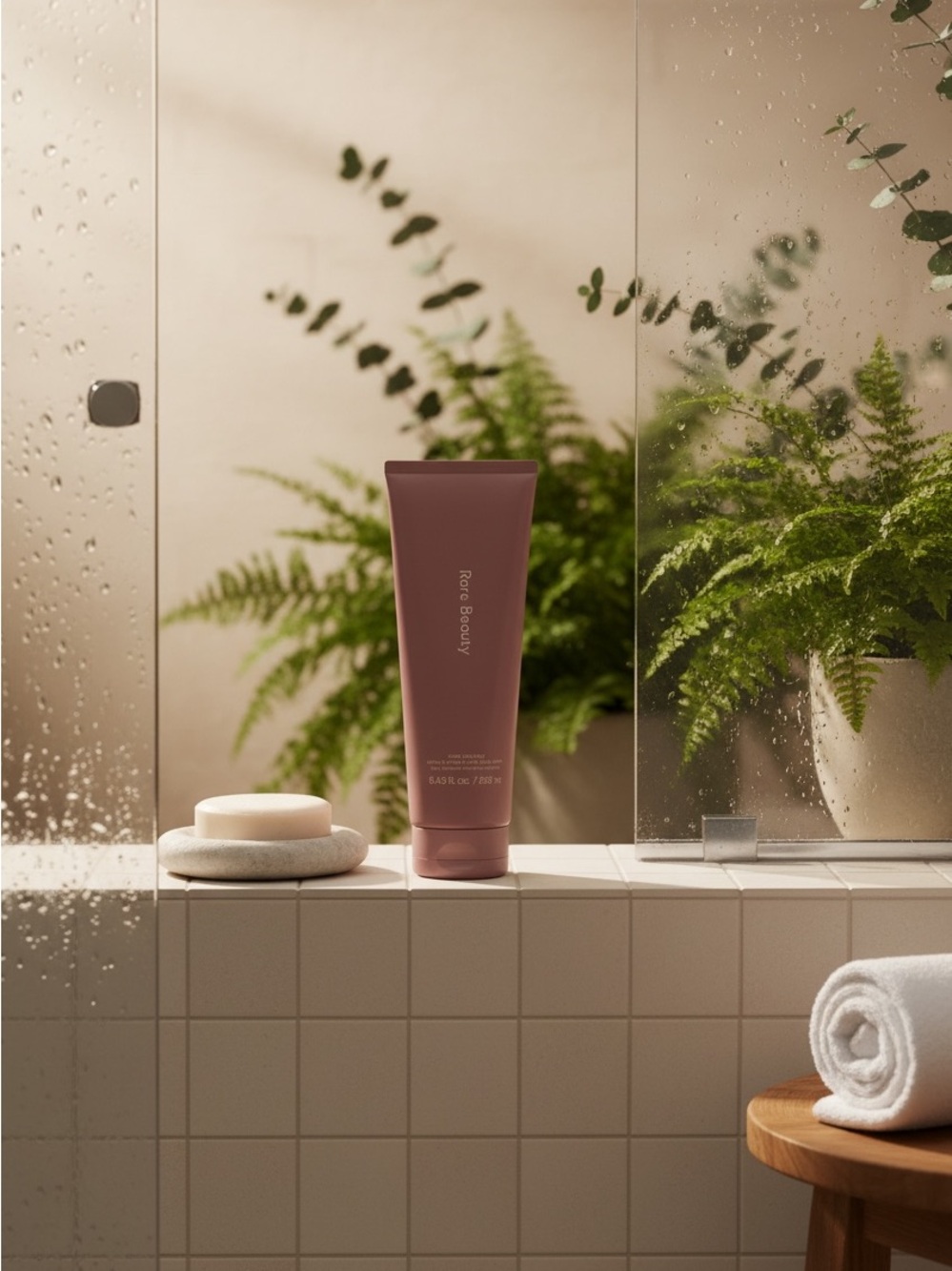 Rare Beauty Comfort Gentle Exfoliating Body Wash Bath Wash Ashwagandha Cashmere - Picture 6 of 6